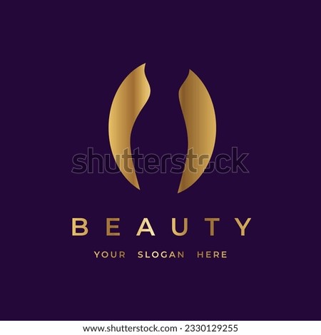 Logo for spa procedures, beaty, plastic surgeon, slim, loose weight, fitness Female body