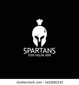 Logo Spartans or Titans template dowload full vector