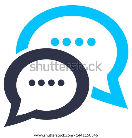 logo speech simle vector abstract