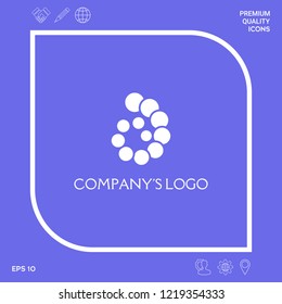 The logo is a spiral, a spiral chain of circles, the shell - is a symbol of development, enlightenment and wisdom.