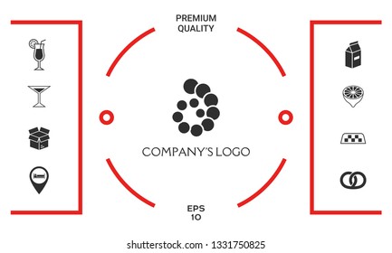 The logo is a spiral, a spiral chain of circles, the shell - is a symbol of development, enlightenment and wisdom.