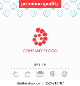 The logo is a spiral, a spiral chain of circles, the shell - is a symbol of development, enlightenment and wisdom.