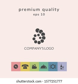 The logo is a spiral, a spiral chain of circles, the shell - is a symbol of development, enlightenment and wisdom.