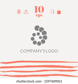 The logo is a spiral, a spiral chain of circles, the shell - is a symbol of development, enlightenment and wisdom.