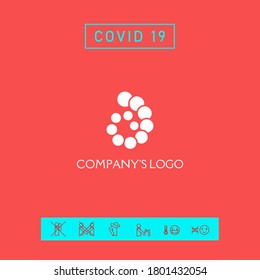 El logo es una espiral, una cadena espiral de círculos, la concha - es un símbolo de desarrollo, iluminación y sabiduría.