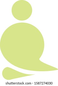Logo sport vector with white background