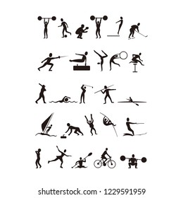 logo sports abstract vector movement