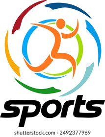 A logo for a sports team is an image or symbol that visually represents that organization