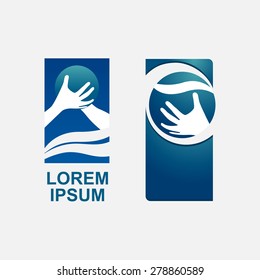 logo for the sports team, water polo