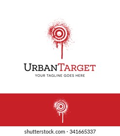 Logo Of Spray Painted Target 