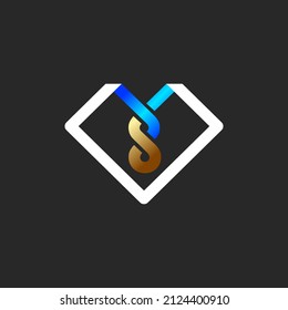 The logo is square. Or the YS monogram.