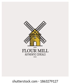 logo, stamp, label, retro style, production and sale at the farm, organic, old varieties