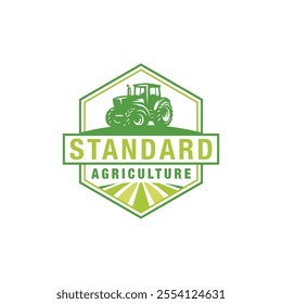 Logo Standard Agriculture farm vector