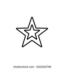 logo star icon. Element of stars for mobile concept and web apps. Icon for website design and development, app development. Premium icon on white background