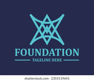 Logo STARS design STARS illustration simply symbol 