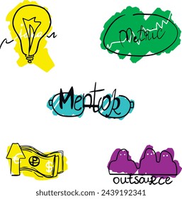 Logotipo para inicio, ayuda, mentor