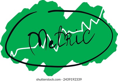 Logotipo para inicio, métricas, análisis