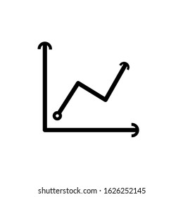 logo statistic busines, icon vector