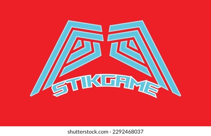 Logo des Stangenspiels, geeignet für Gamer