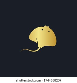 a logo of stingray fish