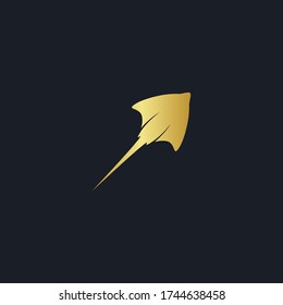 a logo of stingray fish