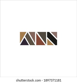 vector de plantilla de icono de piedra de logotipo