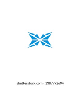 logo stone x abstract geometric