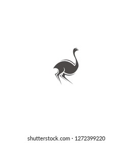 logo stork abstract