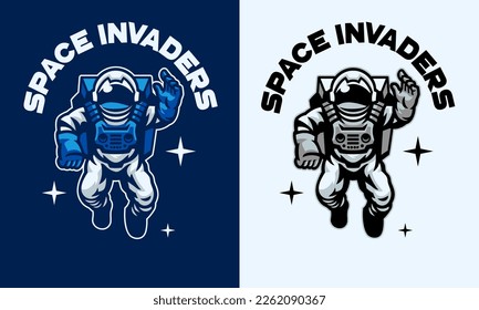 Logo Style Floating in the air