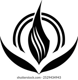 Um logotipo estilo juventude e comunidade estudantil