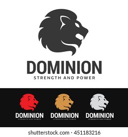 Logo of a stylized king lion. This logo is suitable for many purpose as investment firm, financial planner, lawyers firm, real estate agent and more.