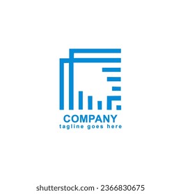 Logotipo adecuado para consultoría de gestión, auditoría e impuestos.