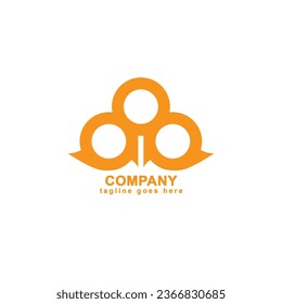 Logotipo adecuado para consultoría de gestión, auditoría e impuestos.
