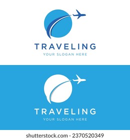 Logo summer travel agency holiday airlines creative.logo for business, airline ticket agents, holidays and companies.