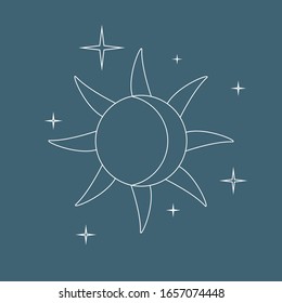 logo sun moon and stars