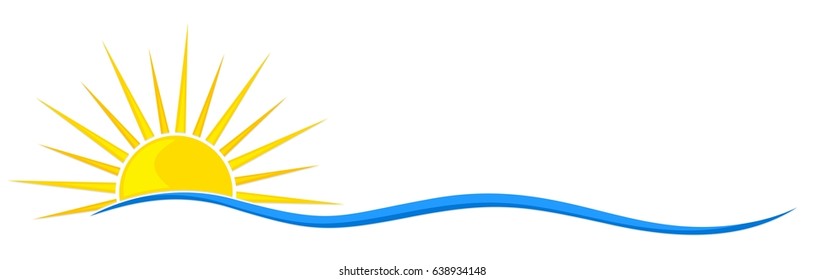 Sun Logo Stock Illustration 670644046