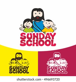 Logo Sunday School. Christian Symbols. The Church Of Jesus Christ.