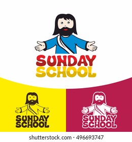 Logo Sunday School. Christian Symbols. The Church Of Jesus Christ.