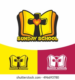 Logo Sunday School. Christian Symbols. The Church Of Jesus Christ.