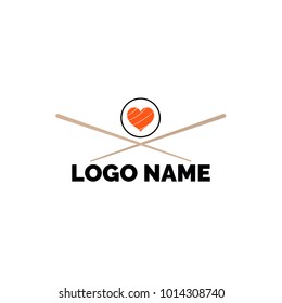 Logo for sushi bar, shop , restaurant , fast food, and much more