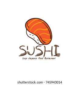 logo sushi japanese food icon design graphic