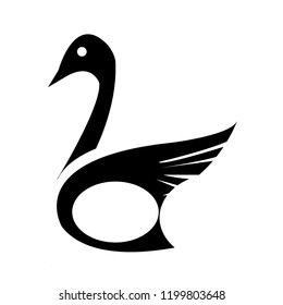 Logo Swan Black