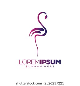 logo swan graphic design emblem