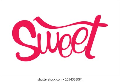 logo sweet inscription