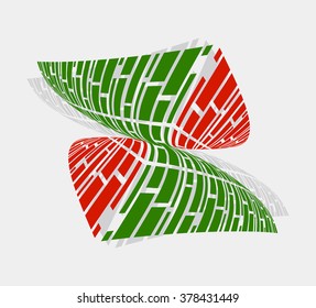 Logo swirling. Illustration vector design.