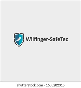 logo and symbol anchor shield for security for your company