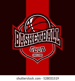 Logo Symbol Badge Basketball Club