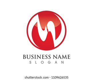 logo and symbol Business abstract design template 
