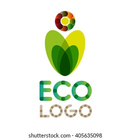 Logo Symbol Concept Ecology. Vector. Eps10