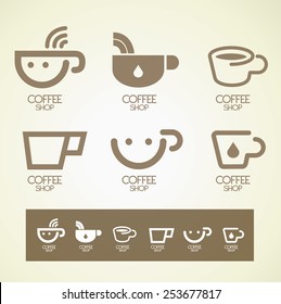 Logo and Symbol design "coffee" concept